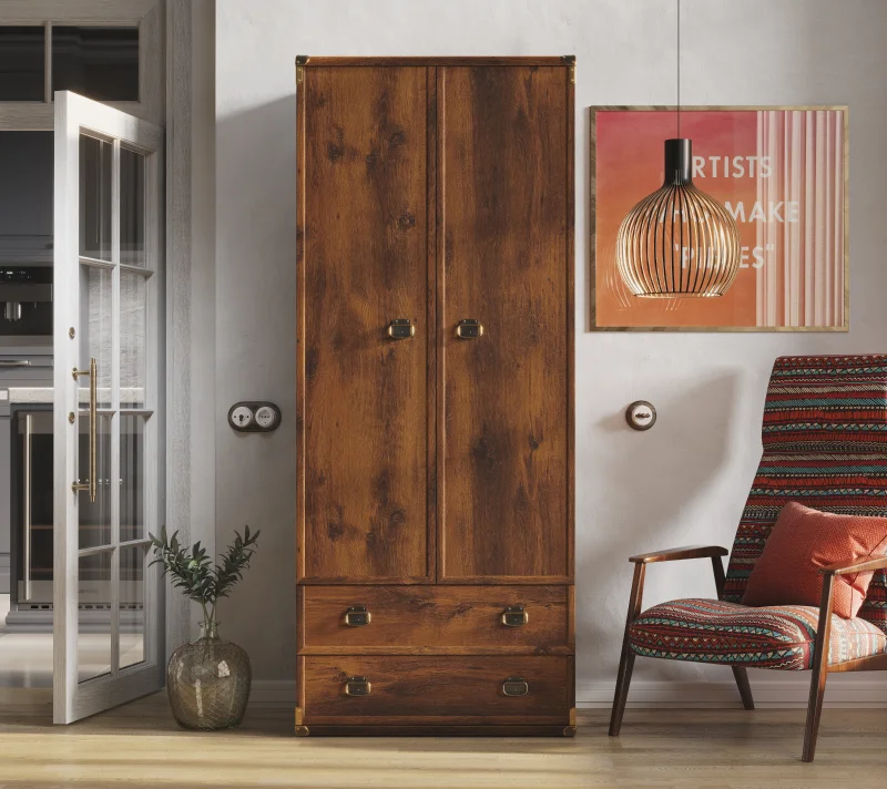 Шкаф Индиана дуб саттер JSZF2D2S_1