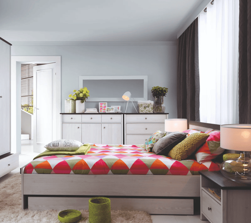 Ящик для кровати Порто джанни/сосна ларико SZU_2