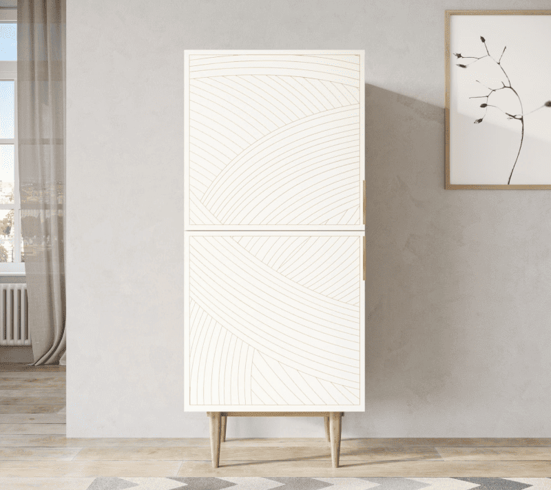 Тумба Лайн бежевый LN05/GR1/beige_1