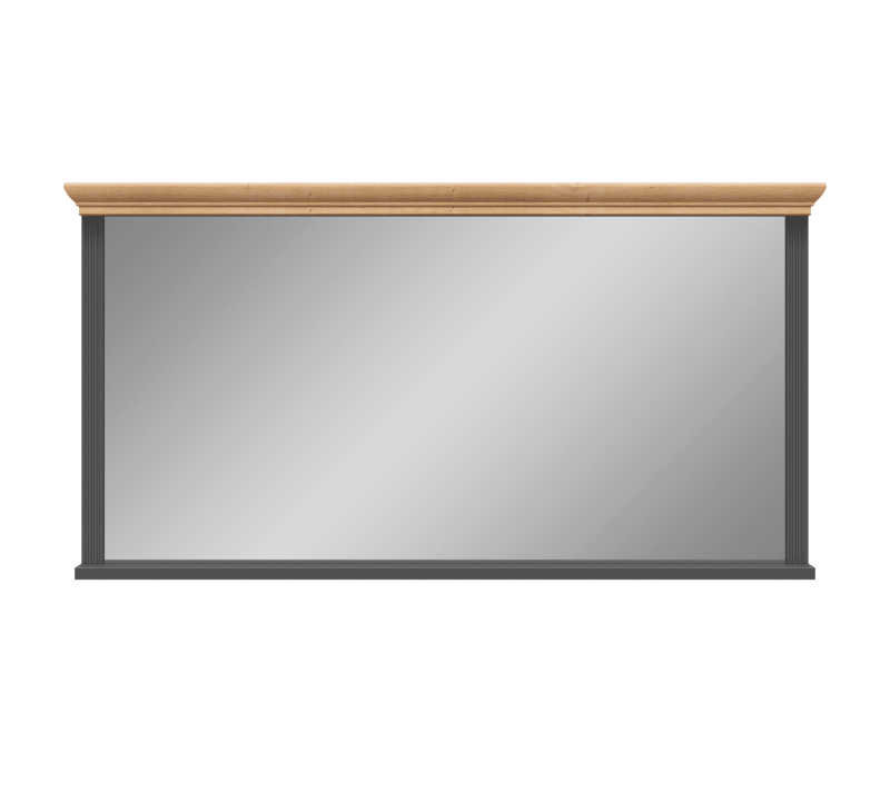 Зеркало Жасмин графит/дуб артизан LUS