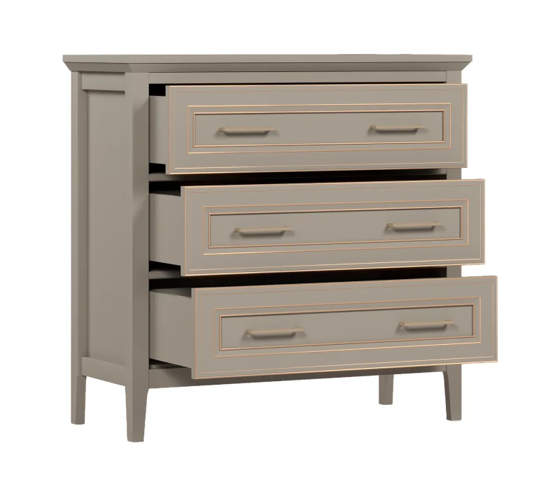 Комод Классик глиняный серый KOM3S_1