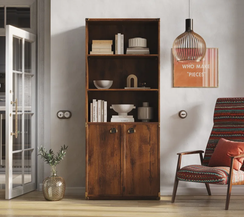 Стеллаж Индиана дуб саттер JREG2DO_1