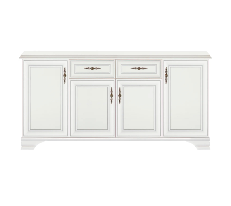 Тумба-комод Кентаки белый KOM4D2S