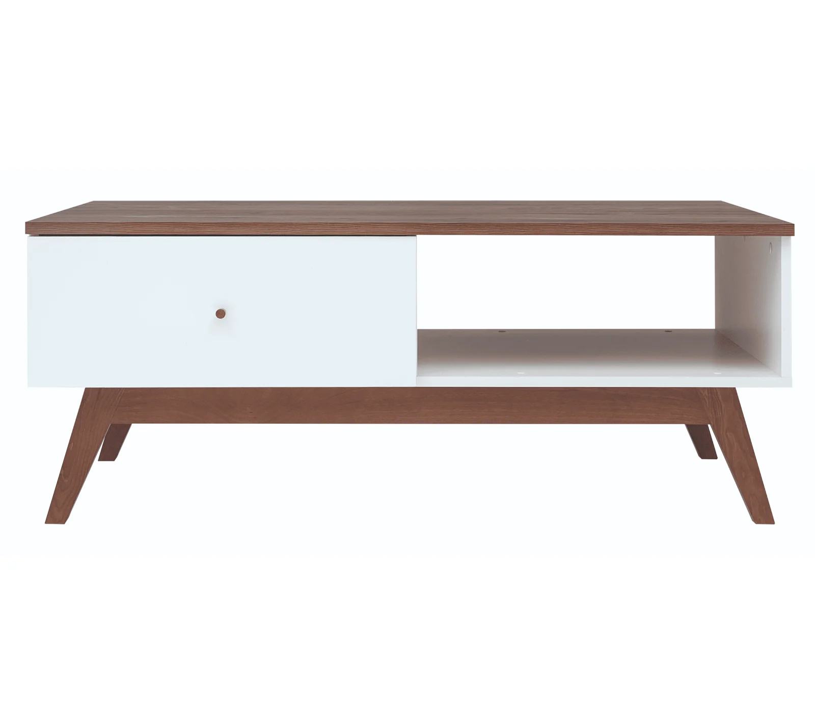 Стол журнальный Хеда белый LAW1S