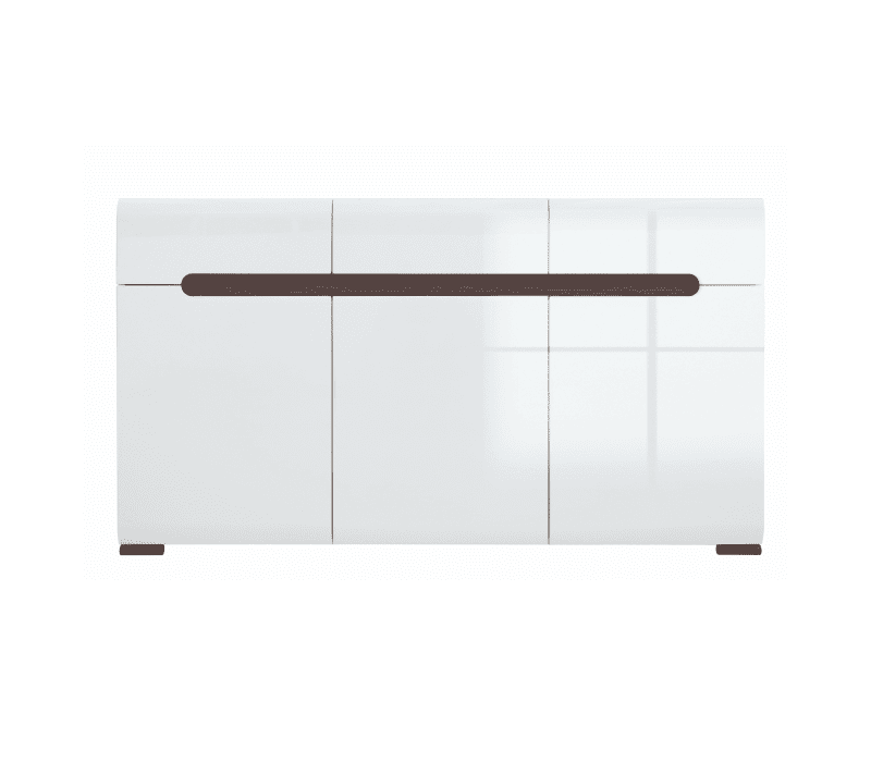 Тумба-комод Ацтека белый KOM3D3S/8/15