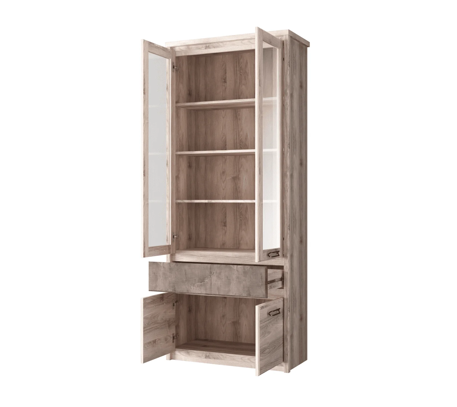 Витрина Джаз каштан найроби/оникс 2V2D1S_1