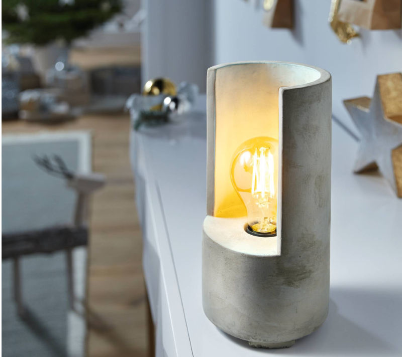 Настольная лампа Линтон серый 49111_4