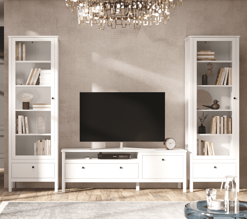 Витрина Эва белый REG1W1S/65_7