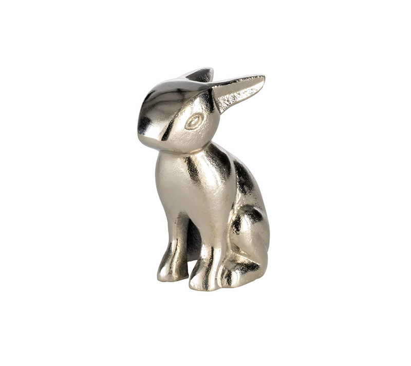 Статуэтка Заяц Вохилава никель 427307