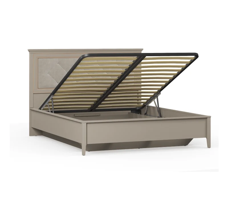 Кровать с подъемным механизмом и мягким элементом Классик LOZ160x200_1