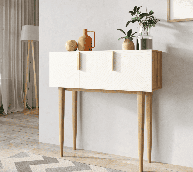 Стол консольный Лайн бежевый LN15/GR1/beige_3