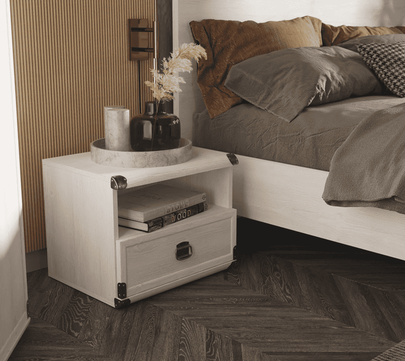 Тумба прикроватная Индиана сосна каньон JKOM1S_3