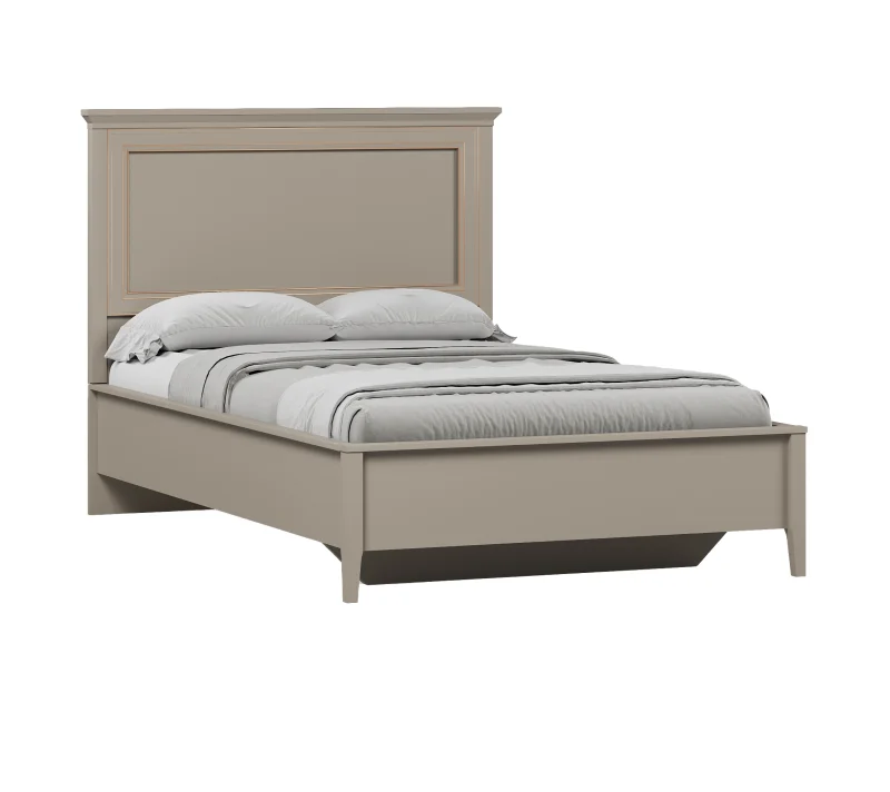 Кровать Классик серый глиняный LOZ120x200_1