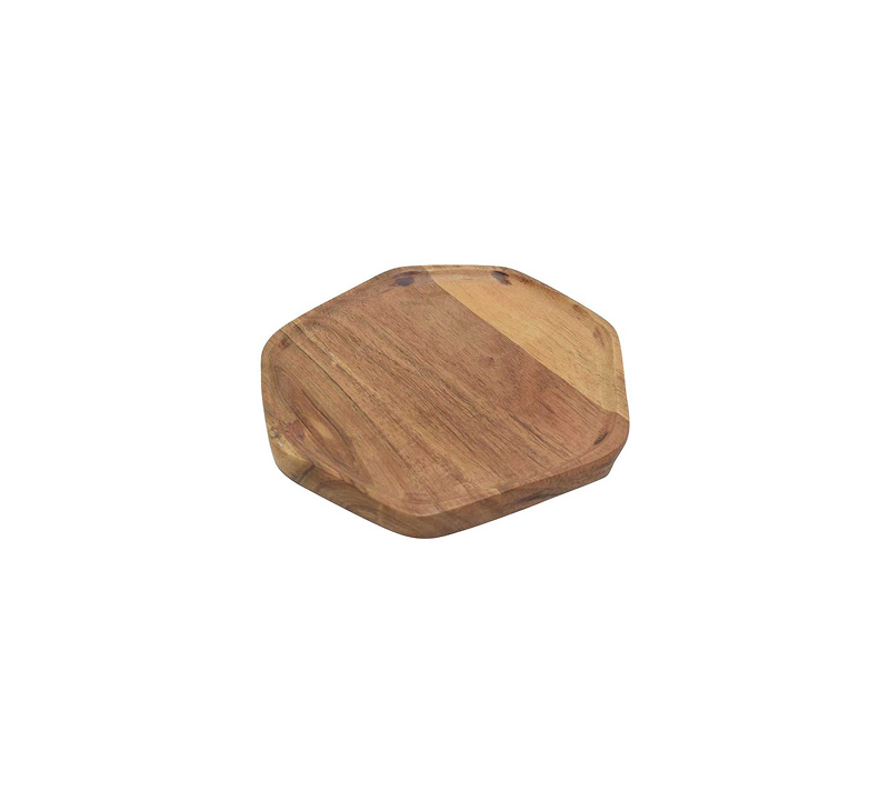 Тарелка декоративная Форлийет коричневый 427046