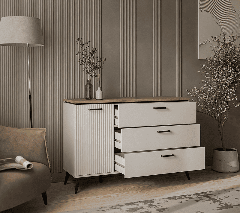 Тумба-комод Винати персидский жемчуг/амарок 1D3S_2