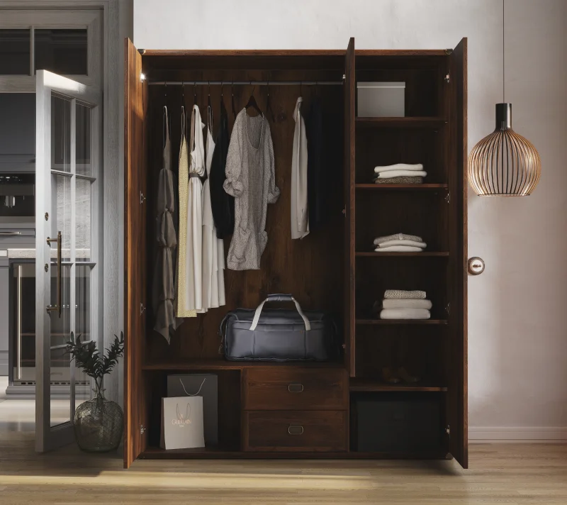 Шкаф Индиана дуб саттер JSZF3D2S_2