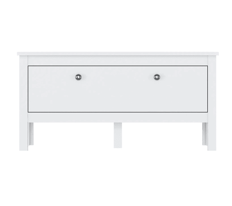 Тумба для обуви Эва белый KOM1K/90