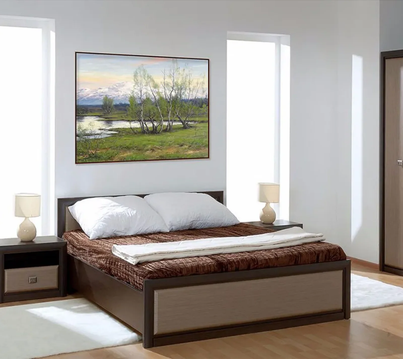 Тумба прикроватная Коен венге штрокс КОМ1S_3