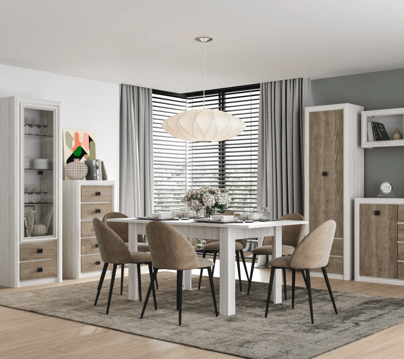 Комод Коен ясень снежный КОМ5S_2