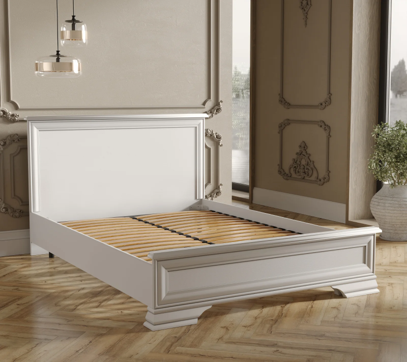 Кровать Кентаки белый LOZ140x200_3