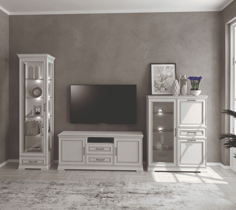 Витрина с подсветкой Флоренция персидский жемчуг REG1W1SZK_3