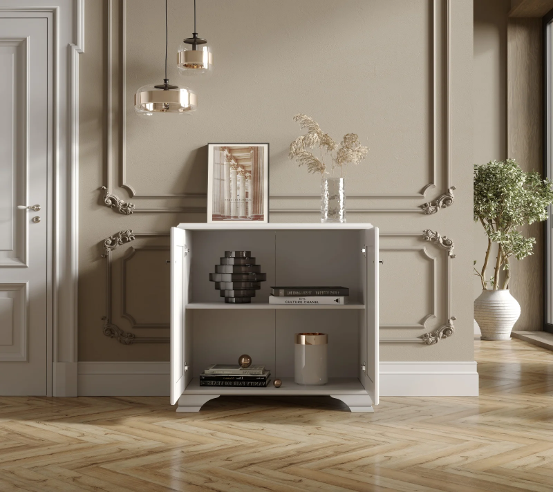 Тумба Кентаки белый KOM2D_2