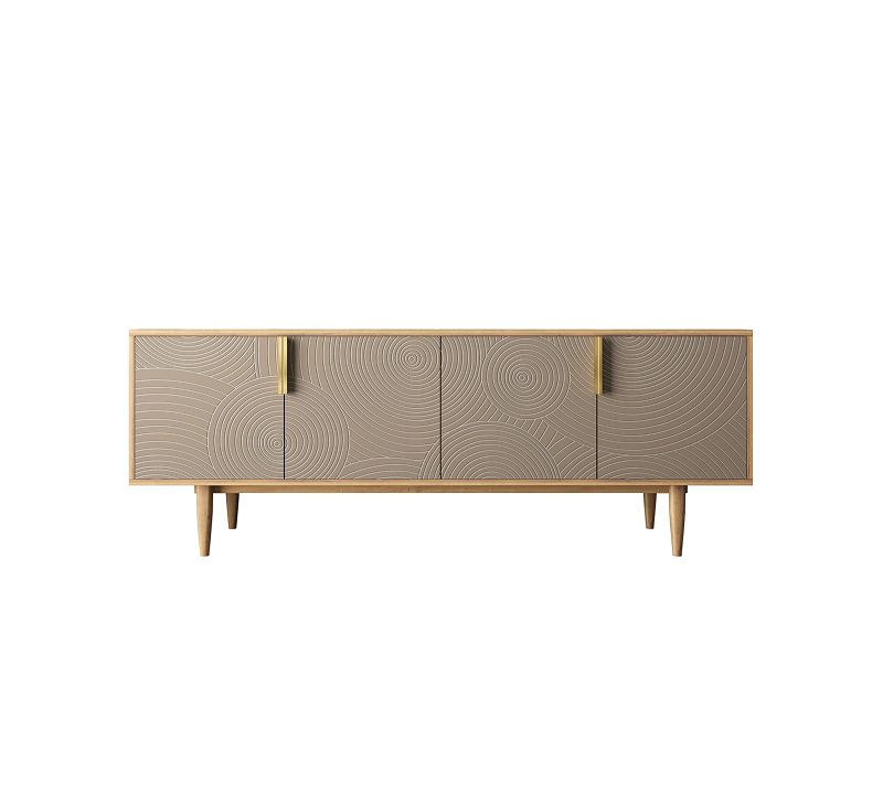 Тумба под телевизор Лайн бежевый R21/beige