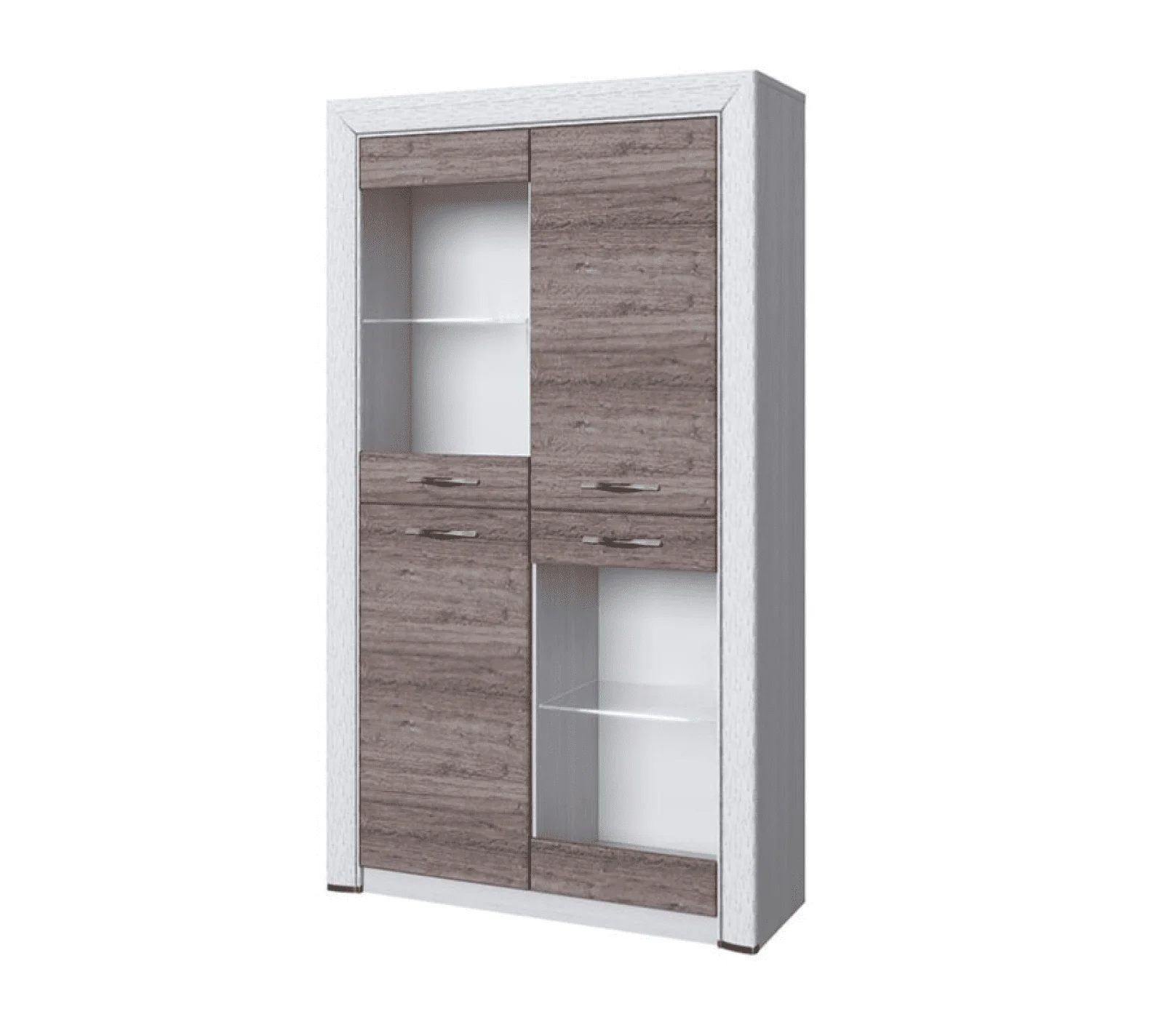 Витрина Оливия дуб анкона 2V2D