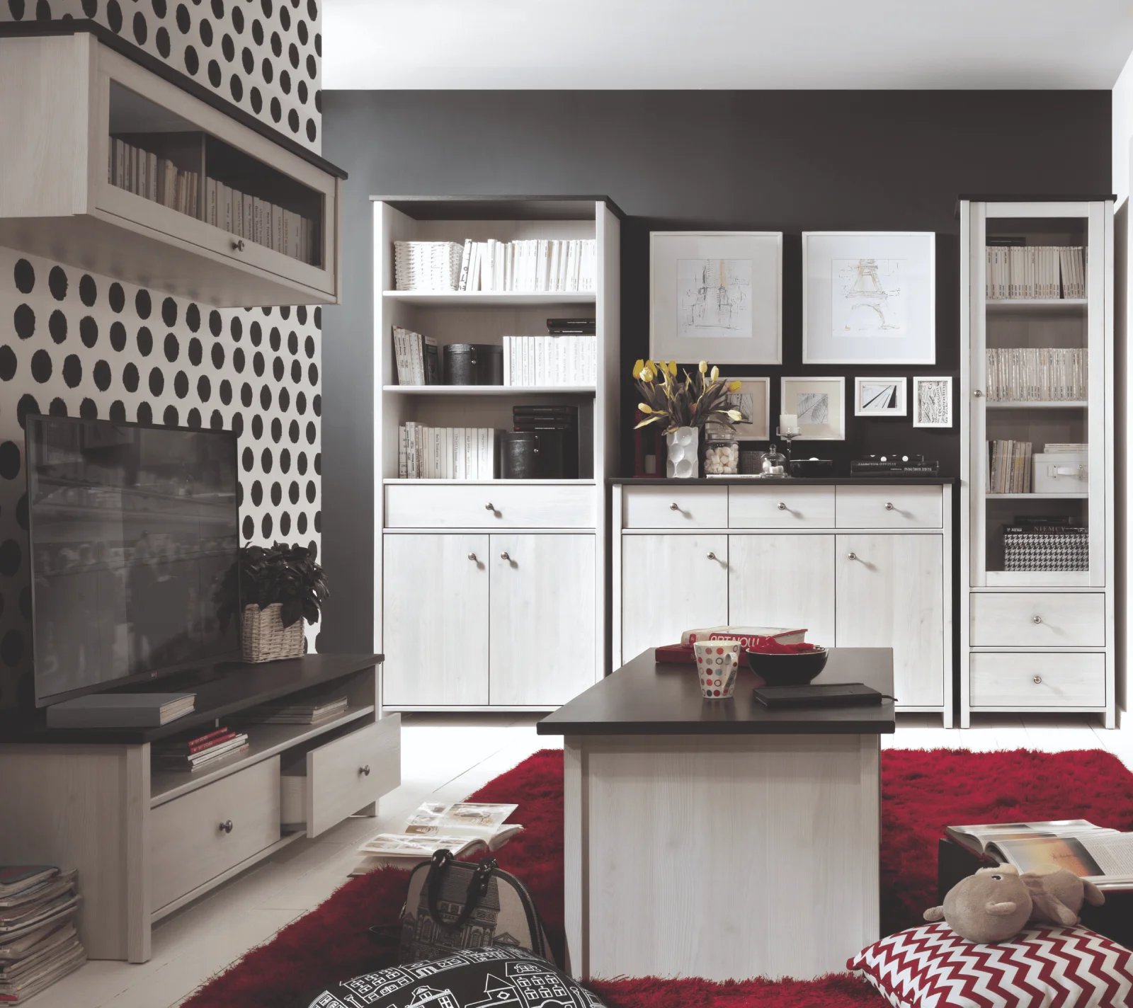 Тумба под телевизор Порто джанни/сосна ларико RTV2S_2