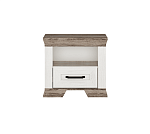 Тумба прикроватная Марсель ясень снежный KOM1S