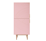 Тумба Лайн розовый LN05/GR1/pink