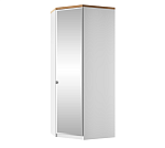 Угловой шкаф Таурус белый глянец/дуб вотан 1DGP Z