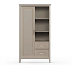 Шкаф Классик глиняный серый REG1D2S