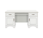 Стол письменный Кентаки белый BIU2D2S