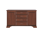 Тумба-комод Кентаки каштан KOM2D4S