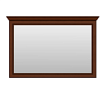 Зеркало Стилиус орех донской LUS/125