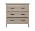 Комод Классик глиняный серый KOM3S