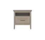 Тумба прикроватная Классик глиняный серый KOM1S