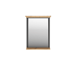 Зеркало Жасмин графит/дуб артизан LUS/65