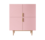 Тумба Лайн розовый LN03/GR1/pink