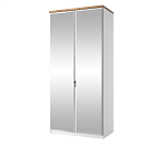 Шкаф Таурус белый глянец/дуб вотан 2DG HZ