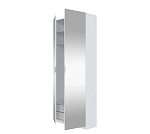 Шкаф в спальню с зеркалом Моби белый REG/100