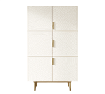 Шкаф Лайн бежевый LN04/GR1/beige