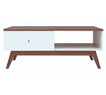 Стол журнальный Хеда белый LAW1S