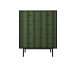 Комод Эмерсон зеленый/черный EM20/green/L