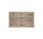 Тумба-комод Коен ясень снежный KOM2D4S